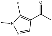 1-(5-fluoro-1-methyl-1H-pyrazol-4-yl)ethan-1-one Structure