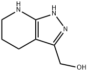 {1H,4H,5H,6H,7H-pyrazolo[3,4-b]pyridin-3-yl}meth anol Structure