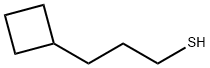 3-cyclobutylpropane-1-thiol Structure