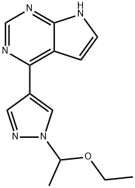 Baricitinib Impurity 9 구조식 이미지