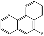 1,10-Phenanthroline, 5-fluoro- Structure