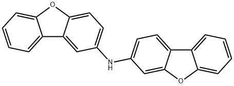 2-Dibenzofuranamine, N-3-dibenzofuranyl- Structure