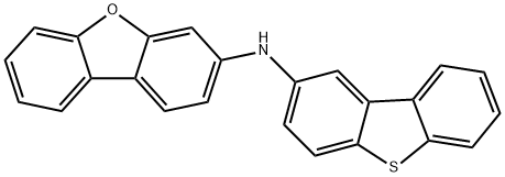 3-Dibenzofuranamine, N-2-dibenzothienyl- 구조식 이미지