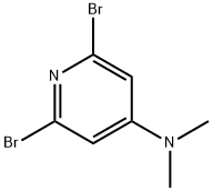 4-Pyridinamine, 2,6-dibromo-N,N-dimethyl- Structure