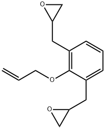 2,2’-[[2-(Allyloxy)-1,3-phenylene]bis(methylene)]bis(oxirane) Structure