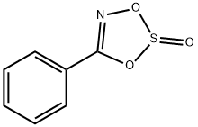 1,3,2,4-Dioxathiazole, 5-phenyl-, 2-oxide Structure