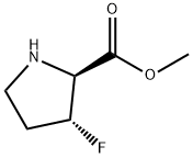 D-Proline, 3-fluoro-, methyl ester, (3R)- Structure