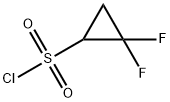 2,2-difluorocyclopropane-1-sulfonyl chloride 구조식 이미지