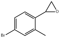 2-(4-bromo-2-methylphenyl)oxirane Structure