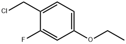 1-(Chloromethyl)-4-ethoxy-2-uorobenzene Structure