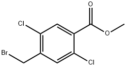 Methyl 4-(bromomethyl)-2,5-dichlorobenzoate Structure