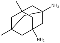 Tricyclo[3.3.1.13,7]decane-1,3-diaMine, 5,7-diMethyl- Structure