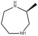 1H-1,4-Diazepine, hexahydro-2-methyl-, (2S)- Structure