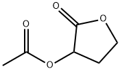 2(3H)-Furanone, 3-(acetyloxy)dihydro- 구조식 이미지
