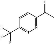 Ethanone, 1-[6-(trifluoromethyl)-3-pyridazinyl]- 구조식 이미지