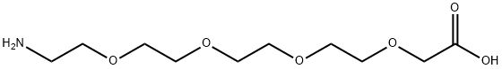 Amino-PEG4-CH2CO2H Structure