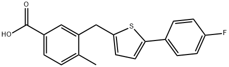 Cagliflozin impurity 9 Structure