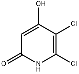 2(1H)-Pyridinone, 5,6-dichloro-4-hydroxy- Structure