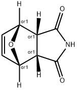 4,7-Epoxy-1H-isoindole-1,3(2H)-dione, 3a,4,7,7a-tetrahydro-, (3aR,4R,7S,7aS)-rel- Structure