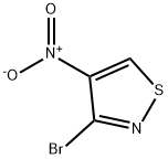 Isothiazole, 3-bromo-4-nitro- 구조식 이미지