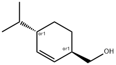 2-Cyclohexene-1-methanol, 4-(1-methylethyl)-, (1R,4S)-rel- 구조식 이미지