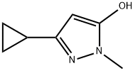 5-Cyclopropyl-2-methyl-1H-pyrazol-3-one Structure