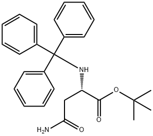 H-Asn(Trt)-OtBu Structure