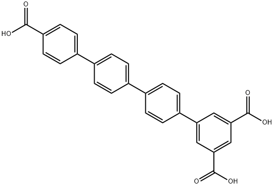 1,1':4',1":4",1'"-quaterphenyl]-3,4"',5-tricarboxylic acid Structure