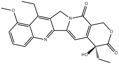 9-methoxy-7-ethylcamptothecin Structure