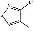 Isothiazole, 3-bromo-4-iodo- Structure