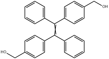Benzenemethanol, 4,4'-(1,2-diphenyl-1,2-ethenediyl)bis- Structure