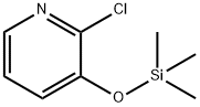 Pyridine, 2-chloro-3-[(trimethylsilyl)oxy]- Structure