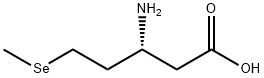 Pentanoic acid, 3-amino-5-(methylseleno)-, (3R)- Structure