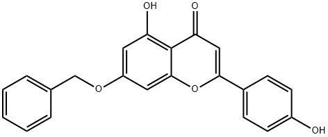 7-(Benzyloxy)-4'',5-dihydroxy-flavone Structure