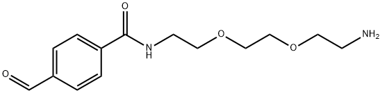 Ald-Ph-PEG2-amine Structure