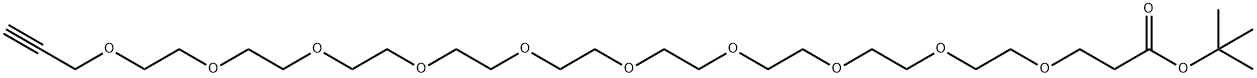 2055022-22-3 Propargyl-PEG10-t-butyl ester