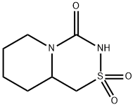 octahydro-2lambda6-pyrido[1,2-d][1,2,4]thiadiazine-2,2,4-trione 구조식 이미지