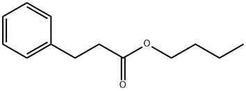 3-Phenylpropionic acid butyl ester 구조식 이미지