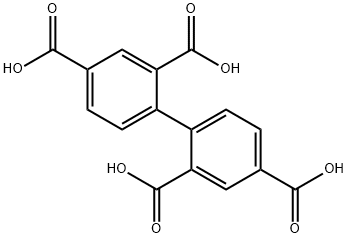 [1,1'-Biphenyl]-2,2',4,4'-tetracarboxylic acid Structure