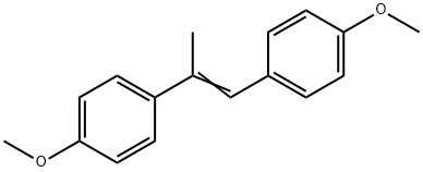 1-Propene,1,2-bis(4-methox 구조식 이미지