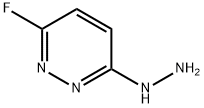 Pyridazine, 3-fluoro-6-hydrazinyl- Structure