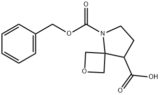 5-((benzyloxy)carbonyl)-2-oxa-5-azaspiro[3.4]octane-8-carboxylic acid(WX102646) Structure