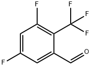 3,5-Difluoro-2-(trifluoromethyl)-benzaldehyde 구조식 이미지