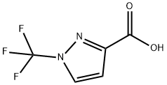 1H-Pyrazole-3-carboxylic acid, 1-(trifluoromethyl)- Structure