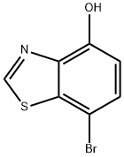 4-Benzothiazolol, 7-bromo- Structure