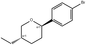 2092925-71-6 2H-Pyran, 2-(4-bromophenyl)-5-ethyltetrahydro-, (2R,5S)-rel-
