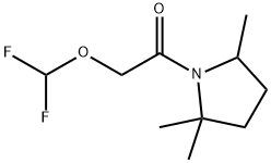 2-(difluoromethoxy)-1-(2,2,5-trimethylpyrrolidin-1-
yl)ethan-1-one Structure