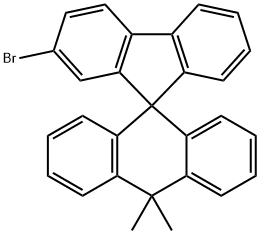 2'-bromo-10,10-dimethyl-10H-spiro[anthracene-9,9'-fluoren 구조식 이미지