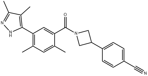 FASN inhibitor 1 Structure