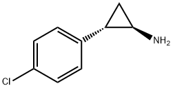 (1R,2S)-2-(4-Chloro-phenyl)-cyclopropylamine 구조식 이미지